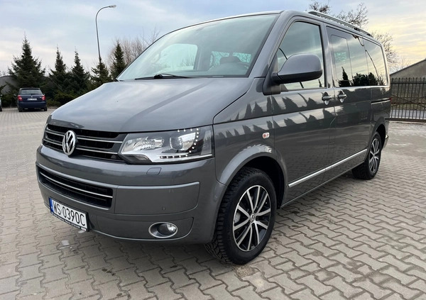 Volkswagen Multivan cena 114900 przebieg: 120000, rok produkcji 2013 z Siedlce małe 211
